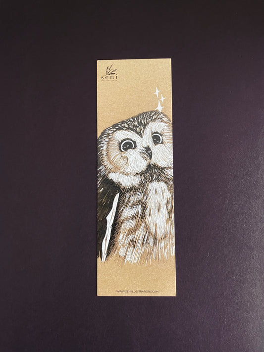 BirdMark - Bird Illustration Bookmark - Gift for Book Lovers
