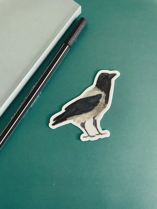 Bird Die-Cut Sticker – Bird Lover Gift – Waterproof Vinyl Decal for Notebooks & Bottles