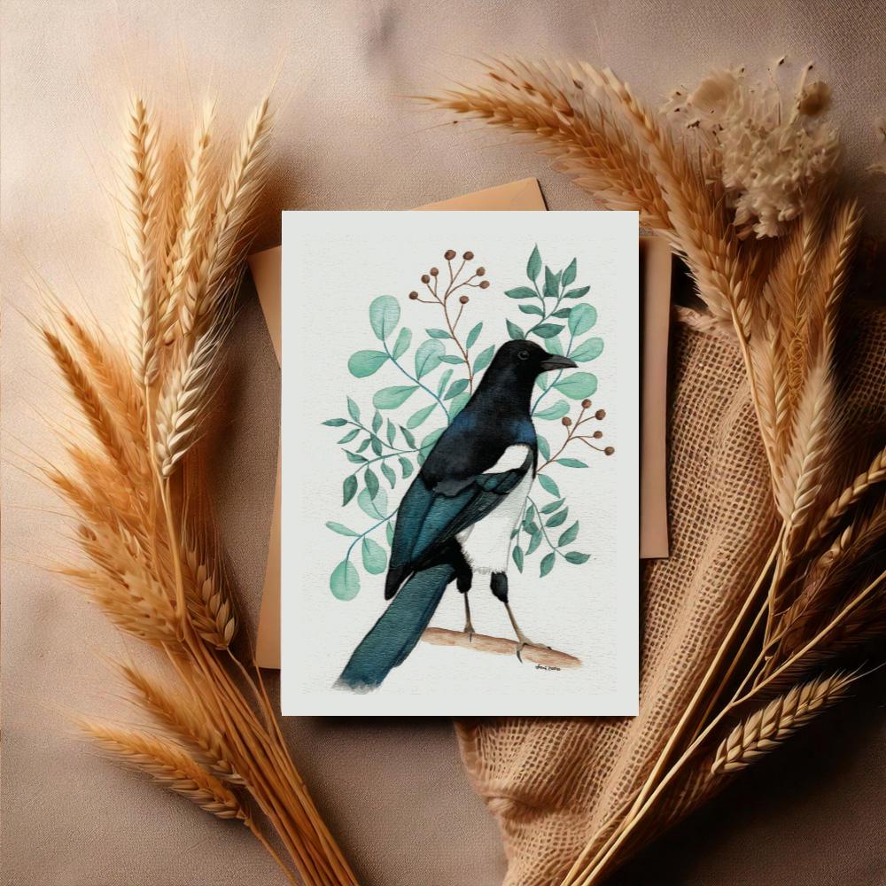 Bird Postcards - Hand-Drawn Bird Illustrations - A6 size - Nature Stationery