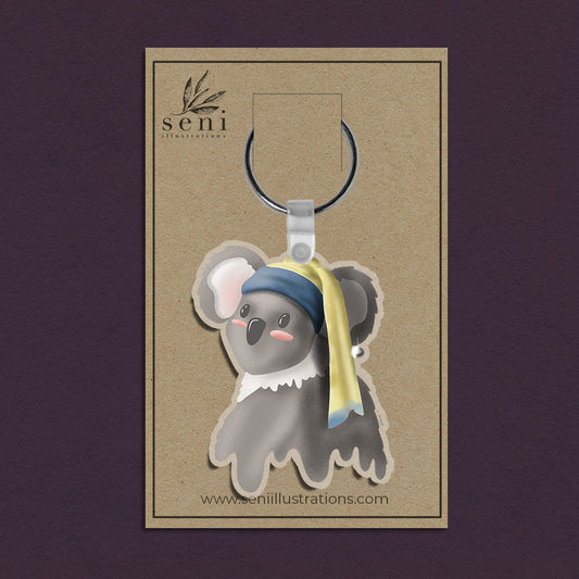 Lala the Koala Acrylic Keychain