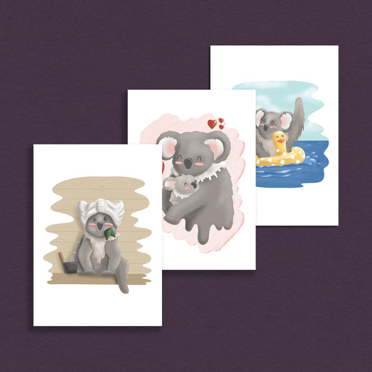 Lala the Koala Postcards