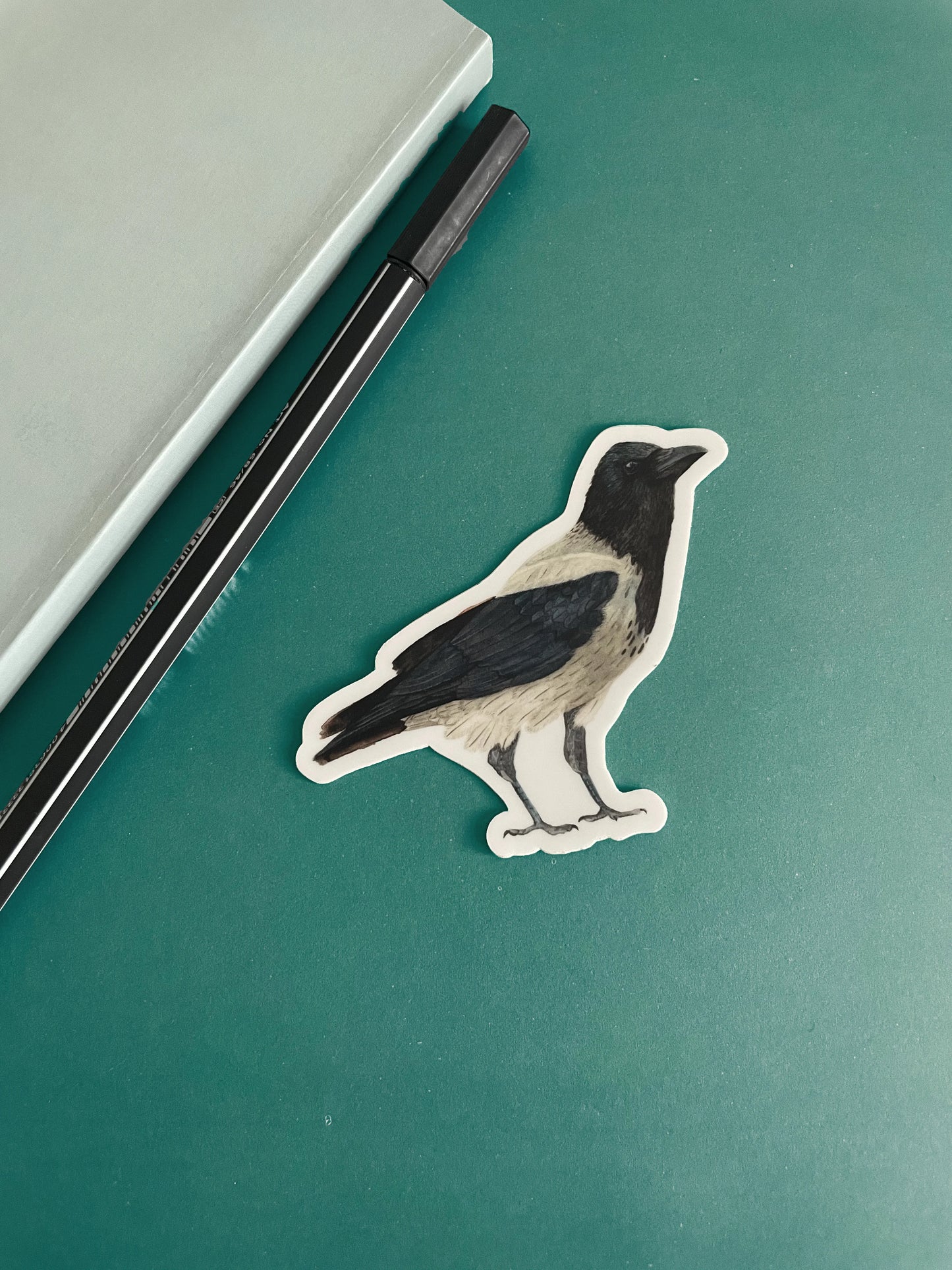 Bird Die-Cut Sticker – Bird Lover Gift – Waterproof Vinyl Decal for Notebooks & Bottles